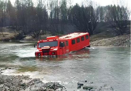 履帶式雙節(jié)森林草原(蘆葦)消防滅火全地形車